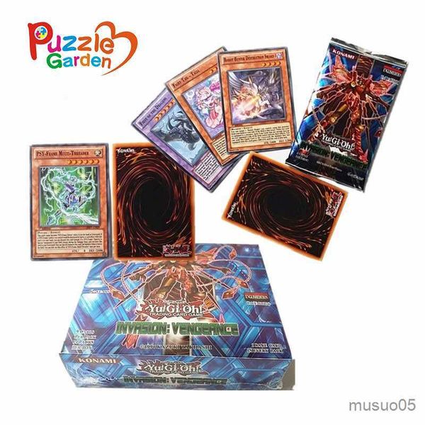 Jogos de cartas 72pcs/set yugioh cards shadow spectres procuram o card de jogo de entretenimento da versão em inglês Ghost Kid Yu Gi OH Toys