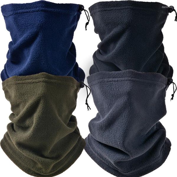 Bandanas lã de lã de pescoço mais quente Winter Winds Tre -Tube Sconst for Men Bandana Mask