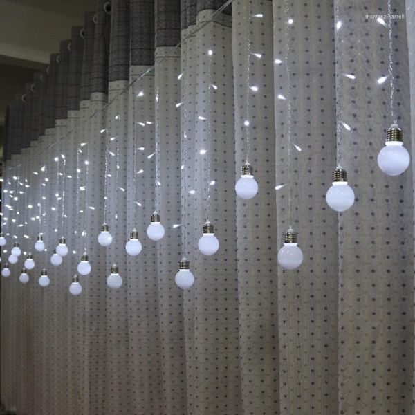 Strings Feimefeiyou 5M 216 LED Lampadina Stringa Romantica Fata Luci Tenda Per Vacanze Festa Nuziale Decora