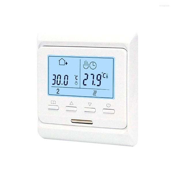 Akıllı Ev Kontrolü 110V-230V Isıtma Termostat LCD Dijital Programlanabilir Duvar Asma Sıcaklık Kontrolörü Zemin için