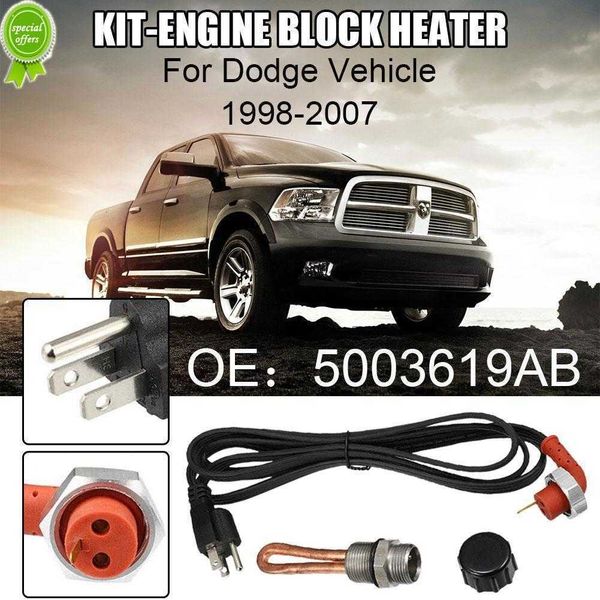 Auto Neue Motor Heizung Block Heizung Kit 2500 3500 5,9 l 6,7 l Block Heizung Kit Motor Heizung für Dodge für Ram Metall 5003619ab Verbrennung g