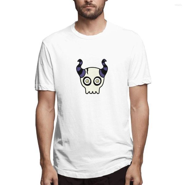 T-shirt da uomo 2023 Now T-shirt Harajuku Funny Print Cartoon Cute Ghost Cotton Top in stile urbano