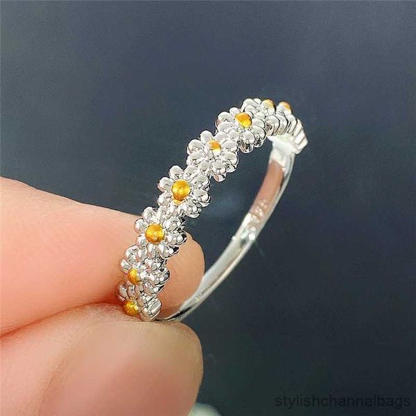 Anneaux de bande esthétiques petits anneaux pour femmes Simple élégant mariée fête de mariage bague délicate amour cadeau bijoux de mode