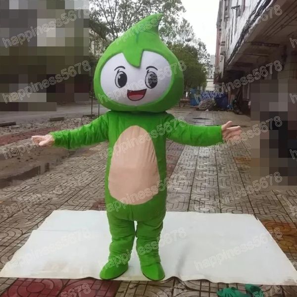 Simulação Plantas verdes mascote fantasias unissex desenho animado traje de caráter de halloween tamanho adultos festas de festival de festival ao ar livre