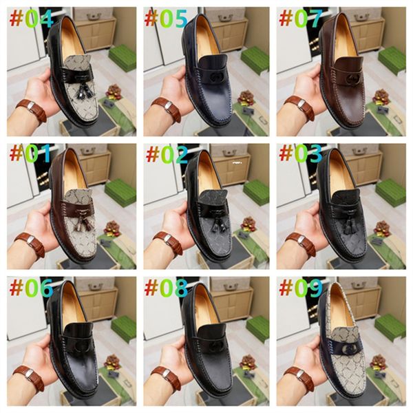 2023 Mode Herrenschuhe Loafer Slip on Herren Samt Lackleder Schuhe Kleidschuhe Herren Flache Hochzeits- und Partyschuhe Plus Größen 38-45