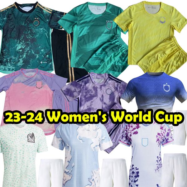 2023 2024 ROBERTSON Women's World Cup Kids Jerseys Inglaterra México BÉLGICA Holanda Espanha Suécia AARONSON TOONE camisa de futebol infantil uniformes