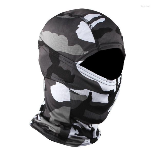 Bandane Tactical Camouflage Balaclava Full Face Mask Ski Bike Cycling Army Hunting Head Cover Sciarpa Multicam Cap Men
