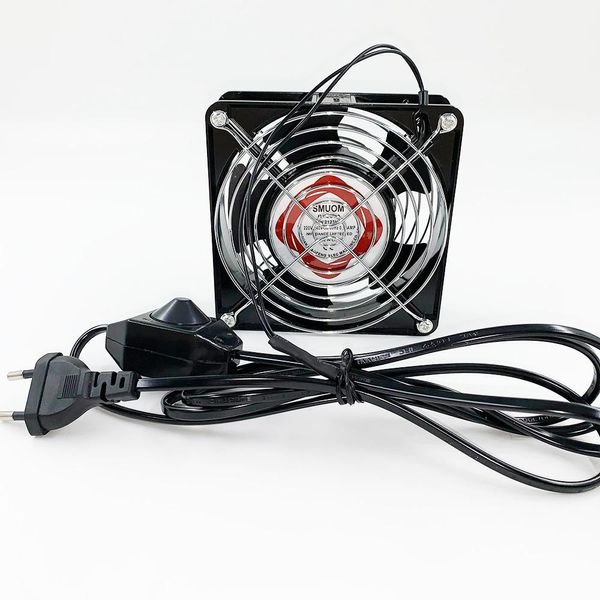 Ventiladores 220v240v 120mm 12038 mancal de manga Roldição axial de escape de resfriamento axial