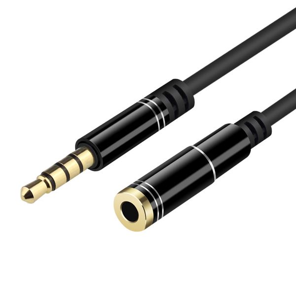 2m 6ft 3M 9ft Увеличенный кабель для наушников 3,5 мм разъем для мужчин и женского кабеля Aux M/F Аудио -стерео -выводчик Уэш -телефон 3,5 мм расширение Auido