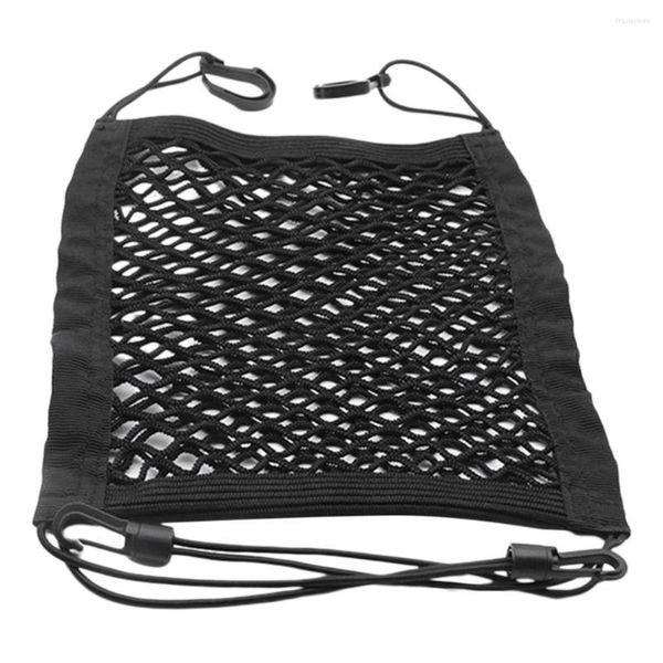 Car Organizer Seat Bag Pocket Mesh F/ Phone Disturb Stopper