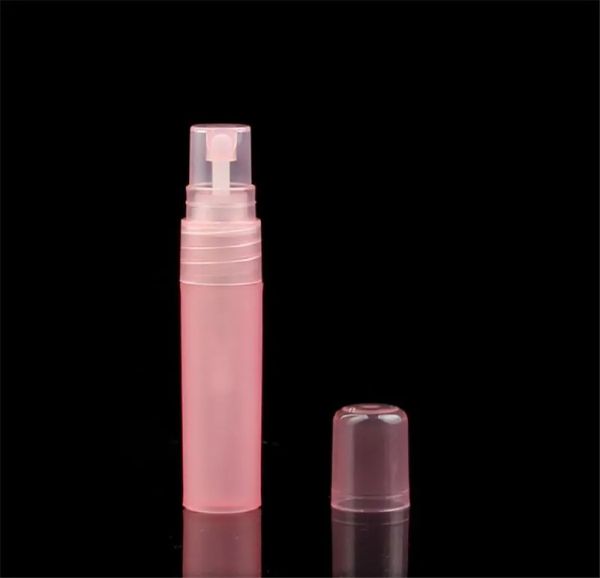 Flacone di profumo in plastica da 5 ml Bottiglie spray da viaggio portatili Contenitori cosmetici vuoti Bottiglia riempita Penna per profumo atomizzatore Alta qualità