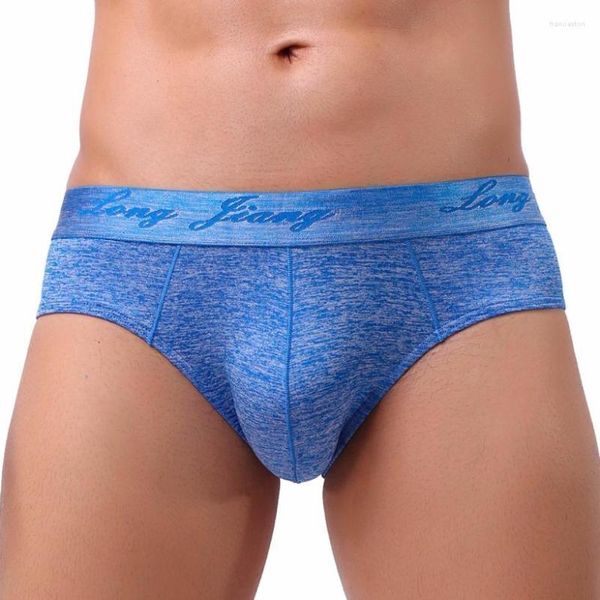 Mutande Boxer da uomo Mutandine morbide Pantaloncini Intimo sexy Mutandine gay Uomo Abbigliamento solido #30