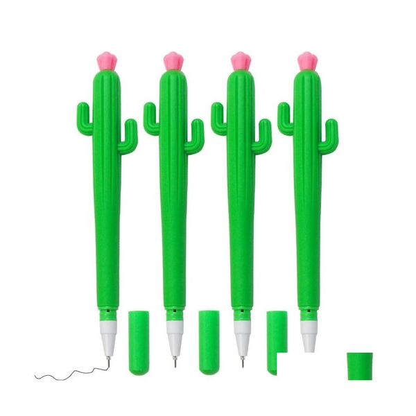 Гель -ручки гелинк пера мультфильм cactus sil