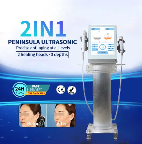 Heißer Verkauf 7D Ultraschall Faltenentfernung Hautverjüngung Anti-Aging-Gerät Facelifting Hautstraffung Schönheitsausrüstung