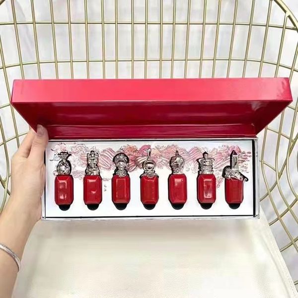 Designer rapa ding set confezione regalo profumo 9 ml * 7 pezzi lucky meow crown of glory Q fragranza Spedizione veloce