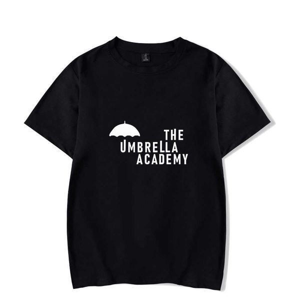 T-shirt da uomo The Umbrella Academy T Shirt Donna Uomo Cosplay Diego Cha-Cha 100% cotone manica corta Hip Hop Tee Shirt Homme Streetwear P230516