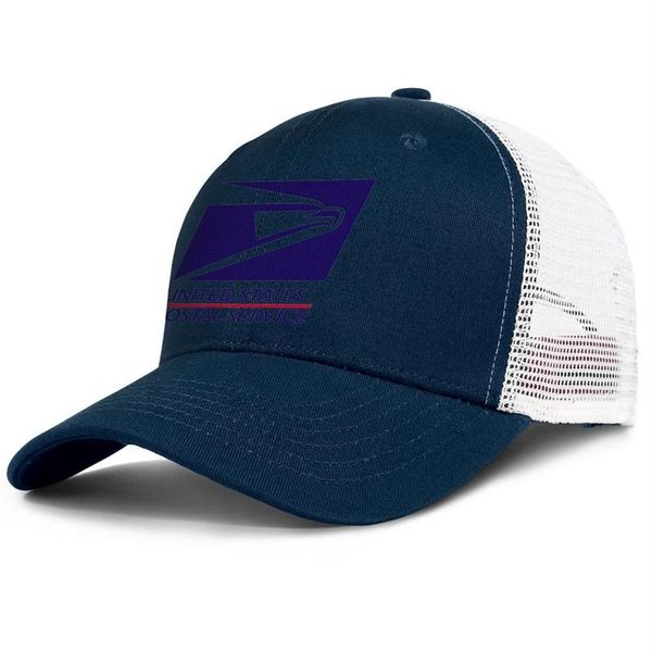 USPS United States Postal Eagle mens and women regolabile trucker meshcap designer vintage cappelli da baseball alla moda personalizzati usps 268n