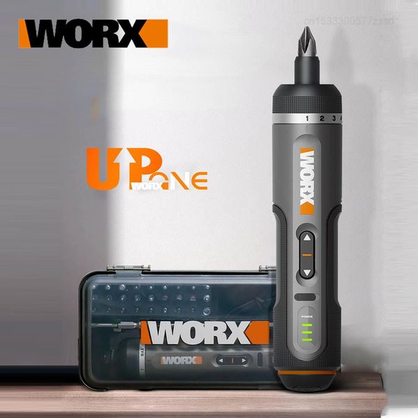 Acessórios Worx 4V Conjunto de fenda elétrica WX242 Chaves de fenda elétricas sem fio inteligentes