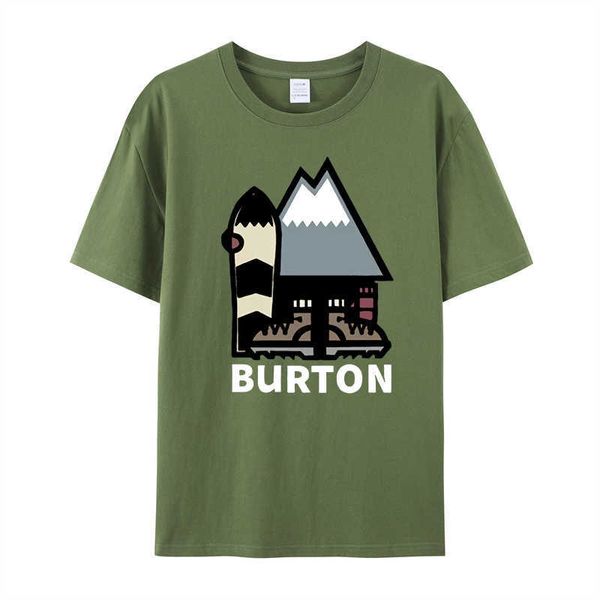 Herren T-Shirts Burton Snowboards Neues T-Shirt Größe S 5XL L230515 L230515