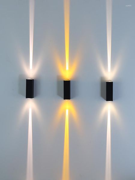 LED de parede LED ao ar livre barra impermeável à prova d'água KTV Decorativo Spotlight Spotlight Porta colorida varanda criativa interna