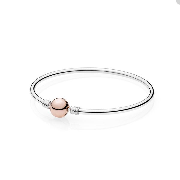 Браслет для защелков розового золота для Pandora Authentic Severling Silver Party Designer Designer Bracelets for Women Sisters Breat Bracelet с оригинальной коробкой