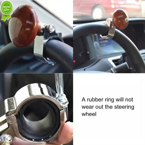 Nuova manopola del volante Sfera Servosterzo per auto Servosterzo Maniglia a forma di sfera Booster Rafforzatore Manopola automatica Spinner 3 colori