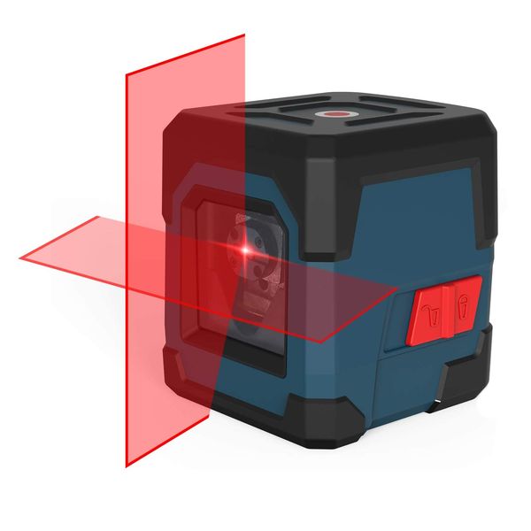 Rangefinders a laser Hanmatek lv1 laser laser de linha transversal com medição de 50 pés de autonivelamento e linha horizontal 230516