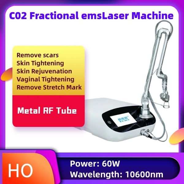 Schönheitsartikel fraktionierte fraktionierte CO2-Lasermaschine Narbenentfernung für zu Hause CO2-Laser-Hauterneuerungsmaschine Pigmententfernerausrüstung