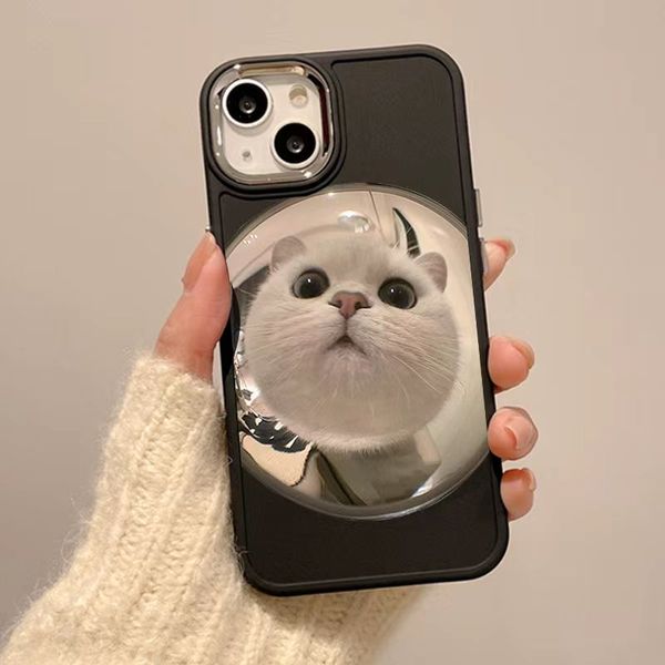 Cat Eye Cat Metallknopf für iphonr 14 Handyhülle iPhone 13pro/11/12/xsmax Anti Drop