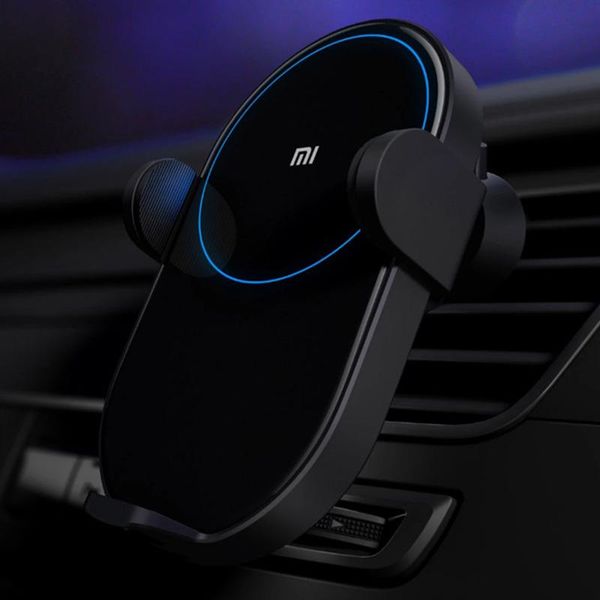 Zubehör Original Xiaomi Mi 20W Max Qi Wireless Auto Ladegerät Auto Pinch mit intelligentem Infrarotsensor schneller Ladewagen -Telefonhalter