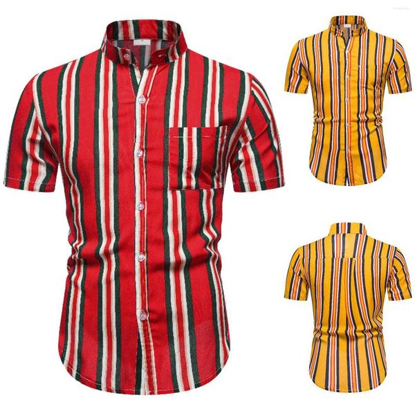 Camas de camisetas masculinas Zippe Men Spring Summer Top Stripe Stand Colle Tops Tops Casual Casual Roupas de treino de trepadeira