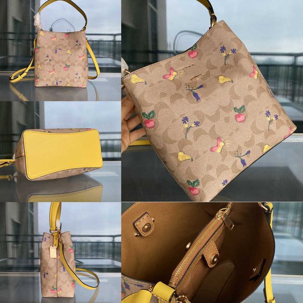Новые вечерние сумки сумки дизайнерские женские сумочки тотация коричневые дамы повседневная кожаная кожа плечо сампочка большая сумочка розовая бабочка 230207