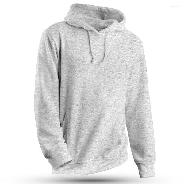 Herren-Kapuzenpullover, BOLF, klassisches Sweatshirt, einfarbig, Fleece, für Herren und Damen, lockerer Pullover, Tasche, warme Sportbekleidung