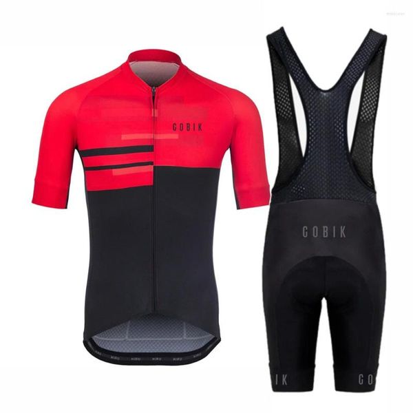 Racing Conjunta Cobik Cycling Team Bike Uniform Summer Summer Men Rick Dry Men Shirt Mtb Maillot Ropa Ciclismo Conjunto