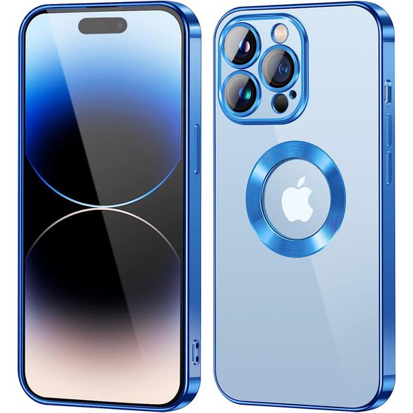 Câmera de protetor de filmes de filmes de câmera TPU Soft TPU Hole de logotipo à prova de choque Clear Proteção completa Tampa para iPhone 14 13 12 11 Pro Max XR XS 7 8 SE2 Plus