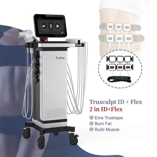 Последние 3D 3D Trufat Sculpt Machine Radioctory Double подбородок Монополярное радиочастотное тело Trubody Clombod