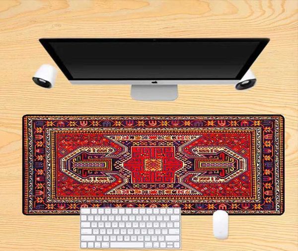 Персидский ковер большой игровой коврик для мыши XL геймер коврик для мыши Cs Go Beast для ПК компьютер AA220314