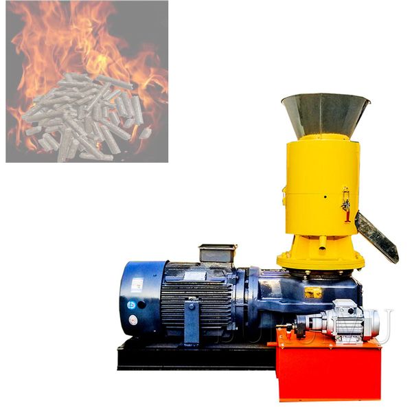 Macchina per la produzione di pellet di segatura di legno a biomassa combustibile per paglia di legno in vendita