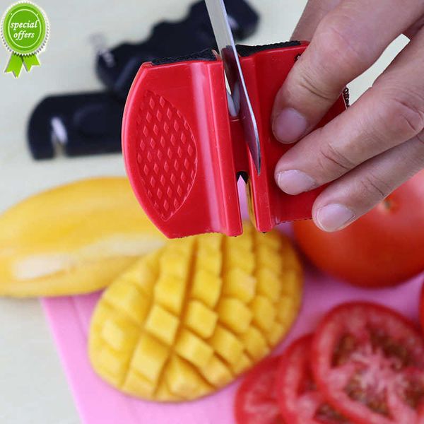 Mini apontador de faca de faca Cerâmica Knife Sharpador Tungstênio Tool de moagem de aço portátil Butterfly Tipo Whetstone Sharpingner