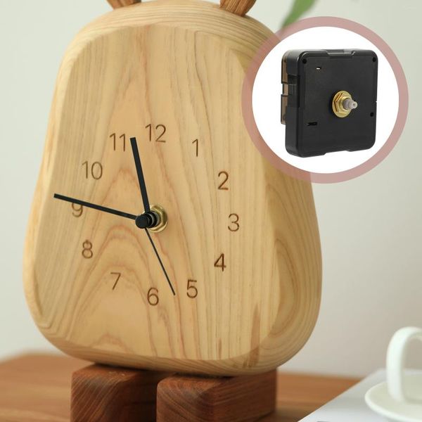 Orologi da parete Sostituzione del meccanismo dell'orologio Motore in plastica Kit orologio movimento al quarzo con allarme elettrico fai-da-te