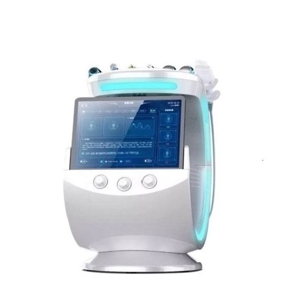 2023 NOVOS COM REVÁVEIS 7 EM 1 MÁQUINA DE MÁQUINA DE MÁQUINA DE PELA Aqua Peel Skin Care System Equipamento de beleza Ice Smart Ice Blue