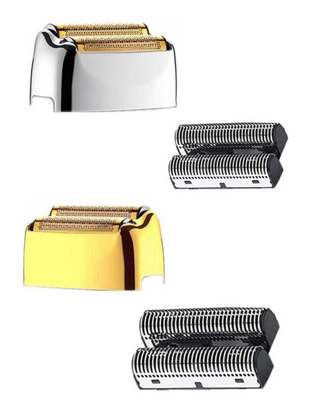 Shavers Professionelle Ersatzfolie und Cutter -Klingen, die für Kemei TX1 -Rasierer (Gold oder Silber) geeignet sind