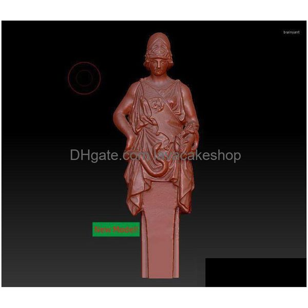 Modello di lavorazione per Cnc 3D Hine in formato file Stl Athena Drop Delivery Office School Business Industrial Dhni0