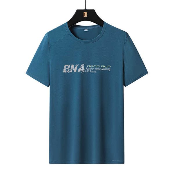 T-shirt da uomo Quick-Dry GYM Sport Streetwear Moda T-shirt oversize 8XL Japan Style Nero Bianco 2023 Summer Short Tees Tshirt P230516 buono
