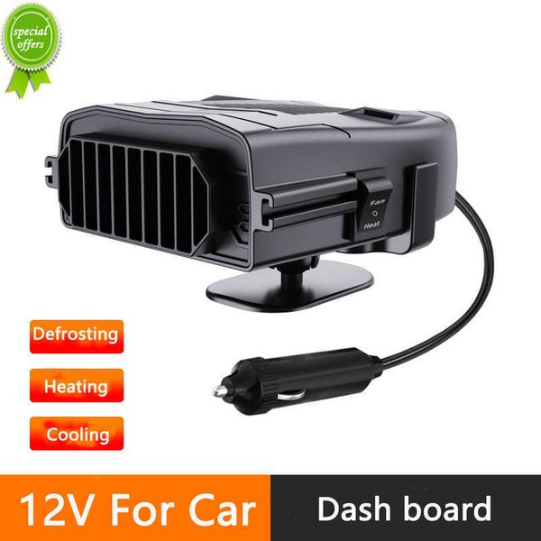 Otomatik ön cam hızlı ısıtma fanı defrostu açıklayıcı için ısıtma ve soğutma modlarına sahip yeni taşınabilir araba ısıtıcı 12V araba ısıtıcılar