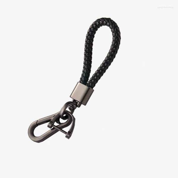 Keychains feita à mão Chavela de couro de qualidade de qualidade Chavenizante Diy Bolsa Bolsa Bolsa Pingente Jóias Acessórios para Mens Presente Porte Venda