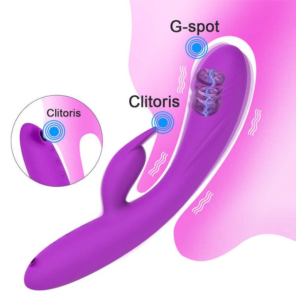 NXY Vibratori Sucking Rabbit Vibratore Giocattolo del sesso femminile per le donne Negozio Clit Clitoride Sucker Stimolatore Dildo Giocattoli vibranti Merci Adulti 18 230508