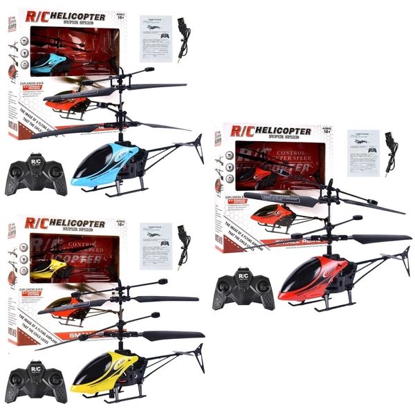 ElectricRC Aircraft Telecomando a 2 canali Sensore di controllo Hovering Helicopter RC Toy Regalo per bambini 230516