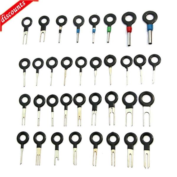 Neue 11/18/36 Pcs Auto Terminal Entfernen Kit Verdrahtung Crimp Stecker Pin Extractor Puller Auto Elektrische Puller Terminal Reparatur werkzeuge