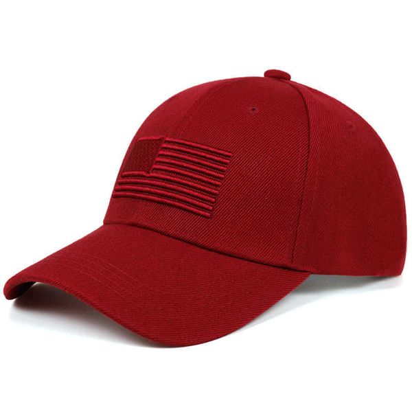 Ball Caps tattico per uomo estate USA flag Sun berretto casual alla moda da uomo AA220517